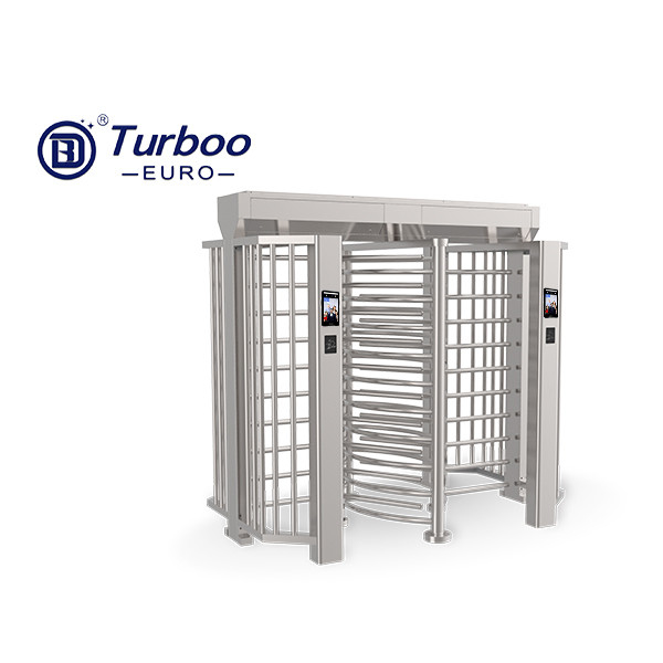 स्टेनलेस स्टील पूर्ण ऊंचाई घूमने वाला दरवाज़ा अभिगम नियंत्रण उच्च सुरक्षा Turboo